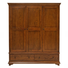 Winchcombe Dark Oak Triple Wardrobe