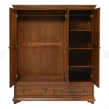 Winchcombe Dark Oak Triple Wardrobe
