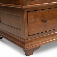 Winchcombe Dark Oak Triple Wardrobe