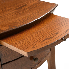 Winchcombe Dark Oak 2 Drawer Bedside Table