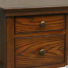 Winchcombe Dark Oak Dressing Table