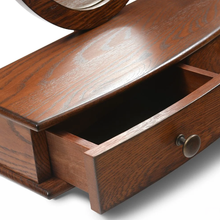 Winchcombe Dark Oak Dressing Table Mirror
