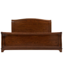 Winchcombe Dark Oak 5ft Kingsize Sleigh Bed