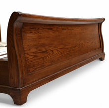 Winchcombe Dark Oak 5ft Kingsize Sleigh Bed
