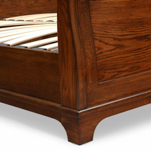 Winchcombe Dark Oak 5ft Kingsize Sleigh Bed