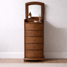 Winchcombe Dark Oak Vanity Tallboy