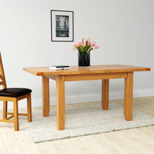 Cambridge Oak Medium Extending Dining Table (1.4 m-1.8 m)