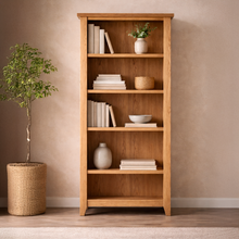 Cambridge Oak Large Bookcase (1.8 m)