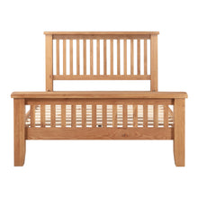 Cambridge Oak 4ft 6' Double Bed
