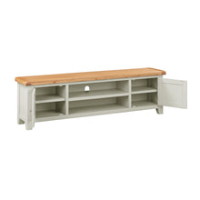 Cambridge Grey Painted Oak Extra Large TV Unit