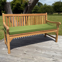 Westminster Large Teak Classic Garden Bench With Cushion