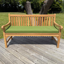 Westminster Large Teak Classic Garden Bench With Cushion