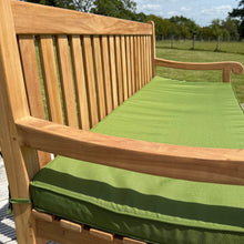 Westminster Large Teak Classic Garden Bench With Cushion