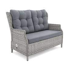 William Garden 5 Piece Reclining Sofa Dining Set with Rising Table & Ice Bucket