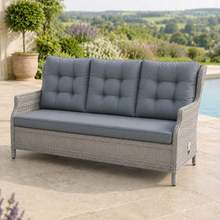 William Garden 5 Piece Reclining Sofa Dining Set with Rising Table & Ice Bucket