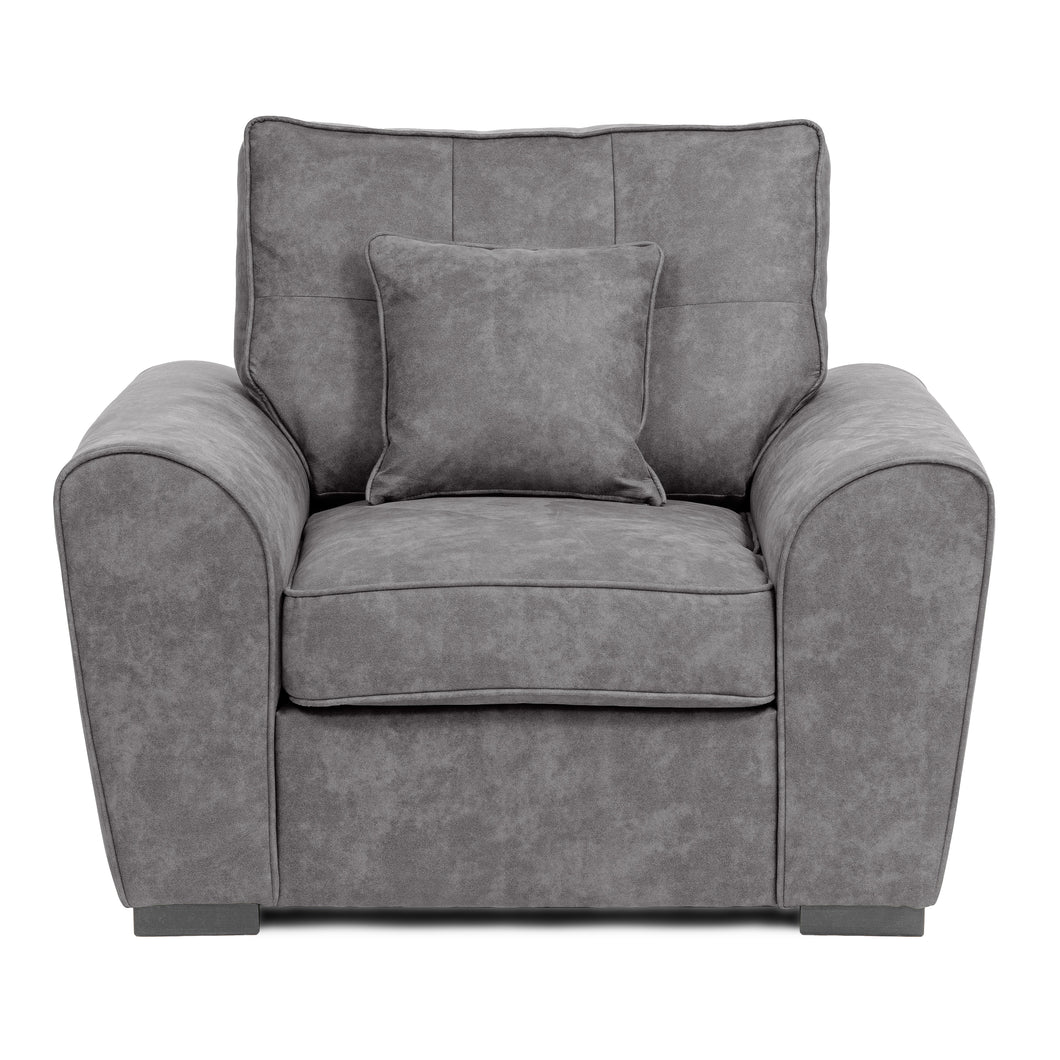 Windermere Vintage Grey Armchair