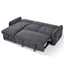 Brunswick 3 Seater Modular Pull Out Sofa Bed | Dark Grey
