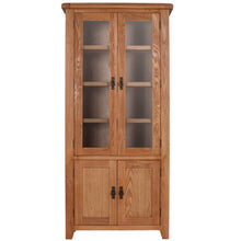 Cambridge Oak Display Cabinet - HomePlus Furniture