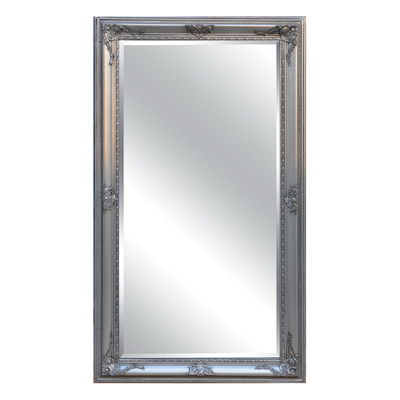 Abbey Leaner Mirror | Antique Silver