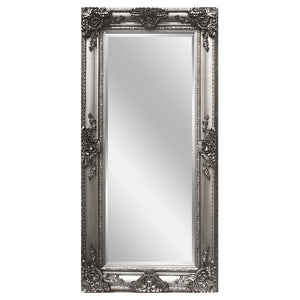 Hampshire Large Mirror | Antique Silver
