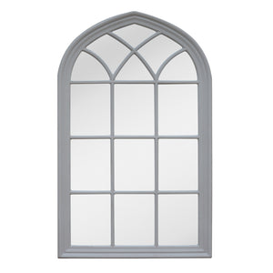 Arch Window Mirror | Antique Taupe
