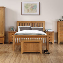 Sussex Oak 4ft 6' Double Bed