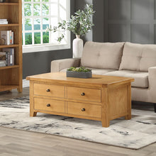 Sussex Oak Storage Coffee Table