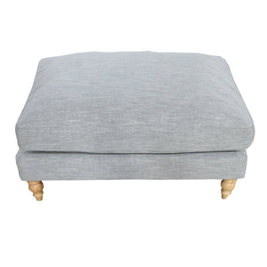 Penelope Footstool | Grey