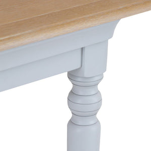 Brighton Grey Painted Extending Dining Table (1.4 m-1.8 m) - Grade B