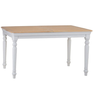 Brighton Grey Painted Extending Dining Table (1.4 m-1.8 m) - Grade B