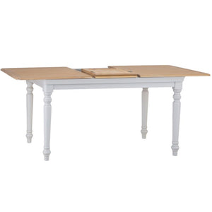 Brighton Grey Painted Extending Dining Table (1.8 m-2.3 m)