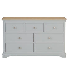 Brighton Grey Painted 3 Over 4 Chest Of Drawers
