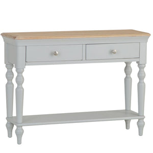 Brighton Grey Painted 2 Drawer Console Table