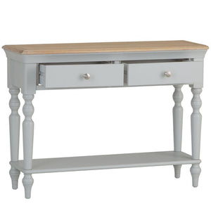 Brighton Grey Painted 2 Drawer Console Table
