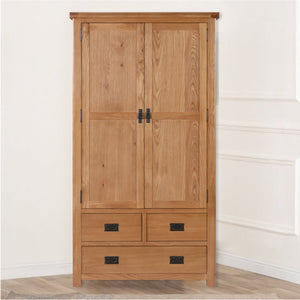 Cambridge Oak Larder Unit - HomePlus Furniture