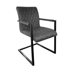 Ealing Industrial Dining Chair | Grey