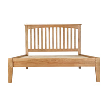 Hansen Oak 4ft 6' Double Bed - HomePlus Furniture