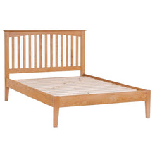 Hansen Oak 4ft 6' Double Bed - HomePlus Furniture