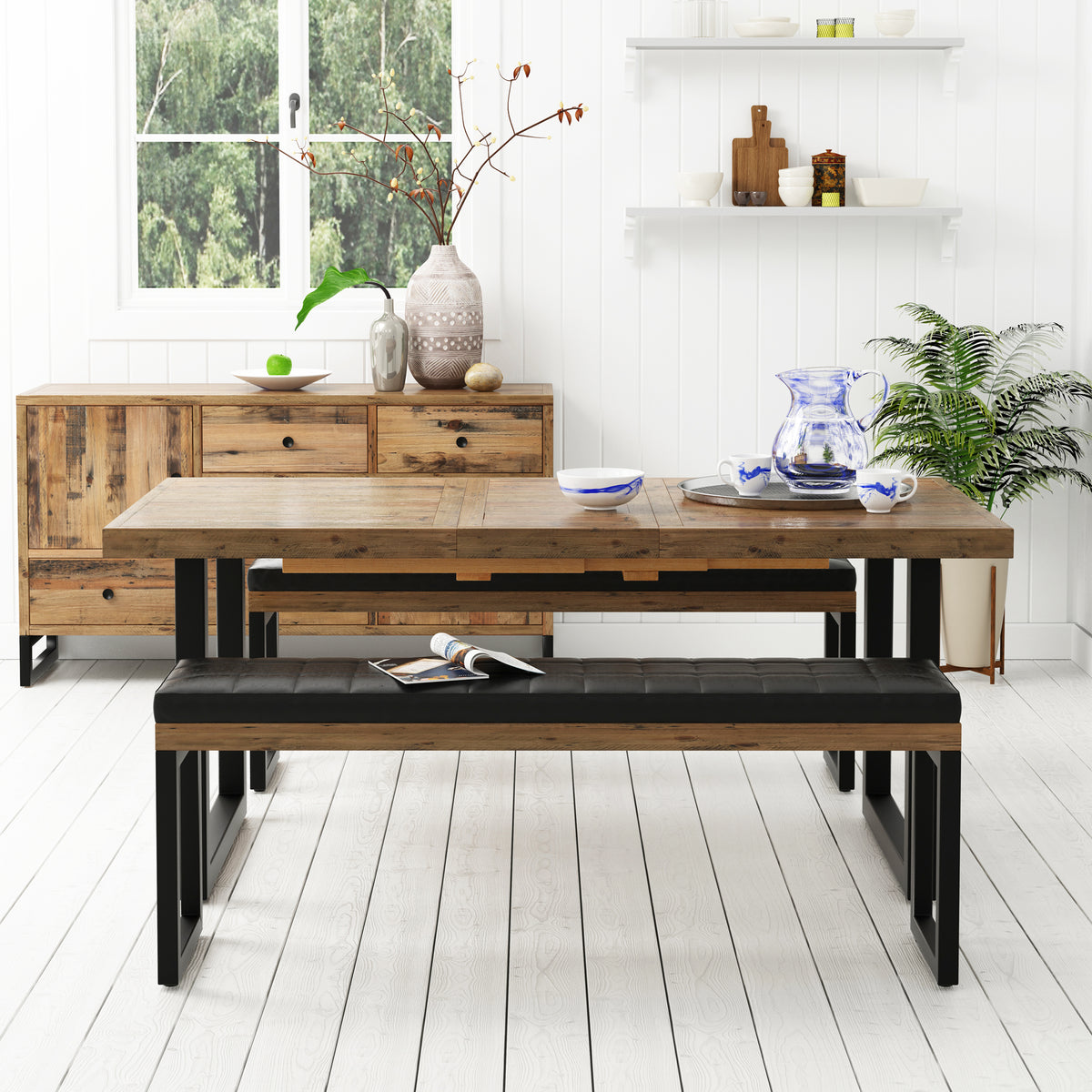 Bench Home R Us Nixon Bench – HomePlus Furniture