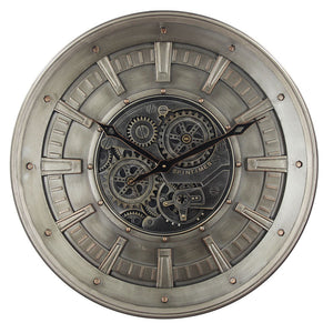 Vintage Spintime Engrenage Cog Clock | 59 cm