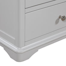 Brighton Grey Painted 3 Over 4 Chest Of Drawers