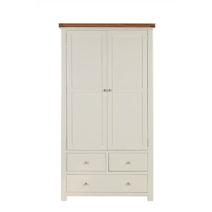Cambridge White Painted Oak Larder Unit - HomePlus Furniture