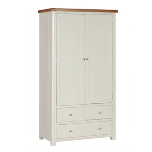 Cambridge White Painted Oak Larder Unit - HomePlus Furniture