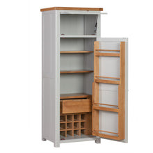 Cambridge Grey Painted Oak Pantry Unit - HomePlus Furniture