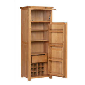 Cambridge Oak Pantry Unit - HomePlus Furniture