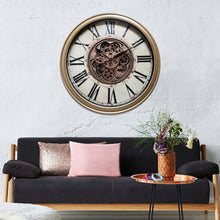 Vintage Elegant Antique Style Cog Clock | Roman Numerals | 66 cm