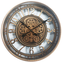 Antique Gold Moving Cog Clock | 54 cm