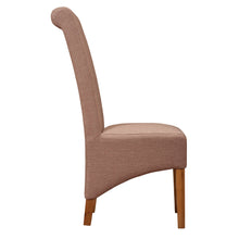 London Linen Dining Chair | Stone Brown - HomePlus Furniture