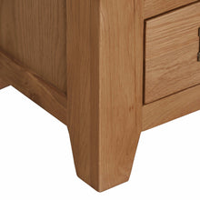 Cambridge Oak 2 Drawer Console Table - HomePlus Furniture