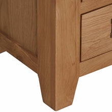 Cambridge Oak Coffee Table with Drawers - HomePlus Furniture